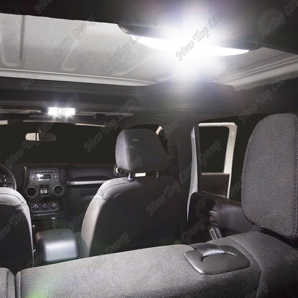 17x White LED Interior Lights Package for 2011 - 2019 2020 2021 Dodge Durango