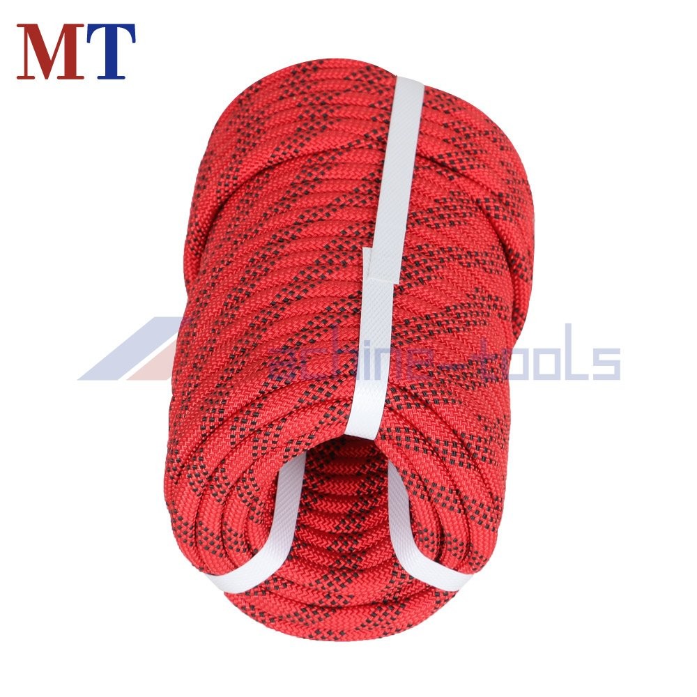 3/8" × 100' Braid Polyester Rope Arborist Tree Rope High Strong 3520Lbs