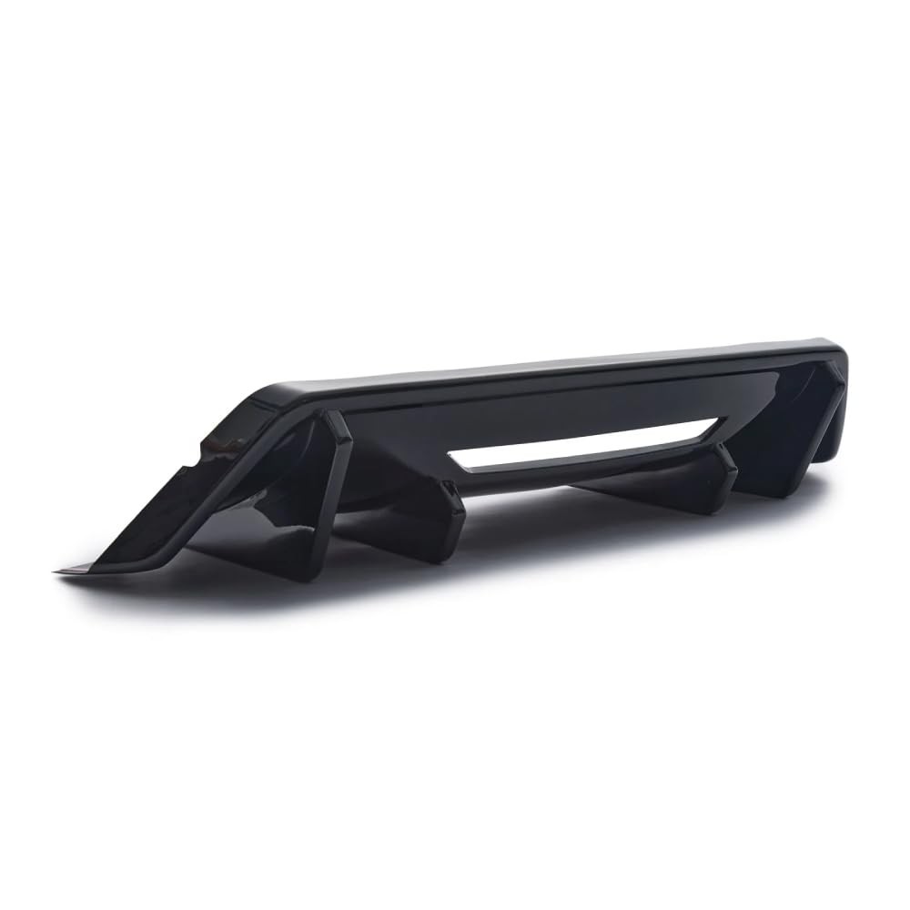 Rear Diffuser Bumper Lip for Mustang 2024-2026 ABS Gloss Black