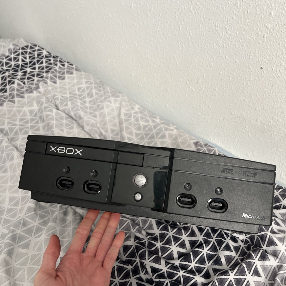 Original Working Microsoft XBOX Video Game Console Only Tested And Working
