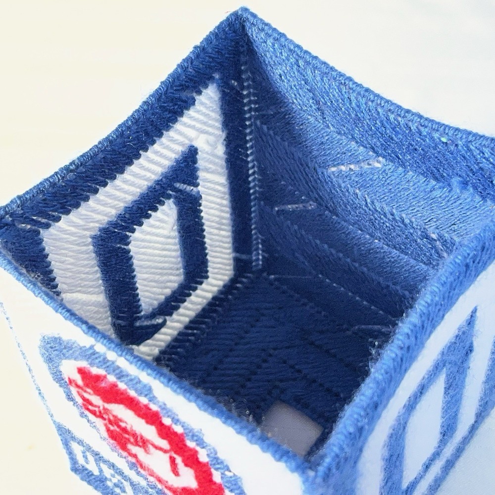 Chicago Cubs Tissue Box Cover Square Handmade