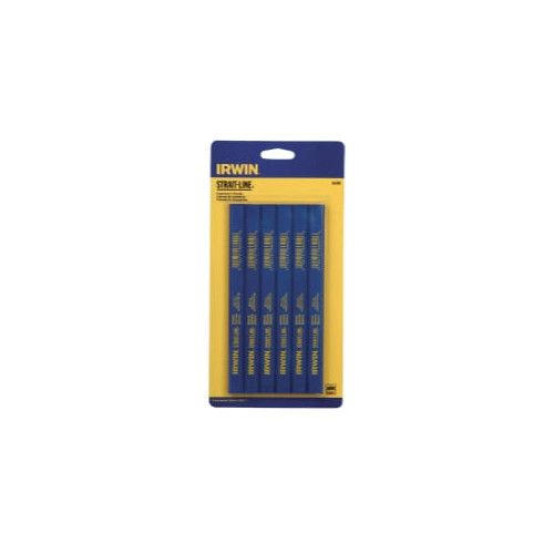 Irwin Tools Strait-Line 6-Piece Medium-Lead Carpenter's Pencil Set