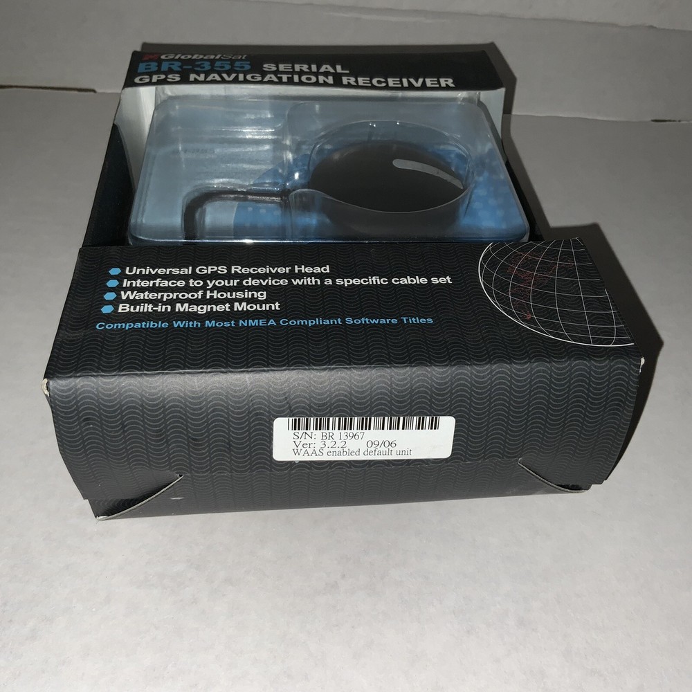 NEW GlobalSat Serial GPS Receiver (BR-355)