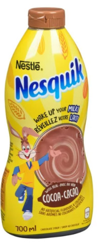 Nesquik Chocolate Syrup Mix, 700ml (3 Pack)