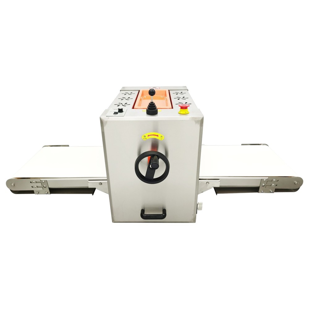 110V Table Type Folding Pastry Machine Dough Sheeter Pastry Crisp Machine