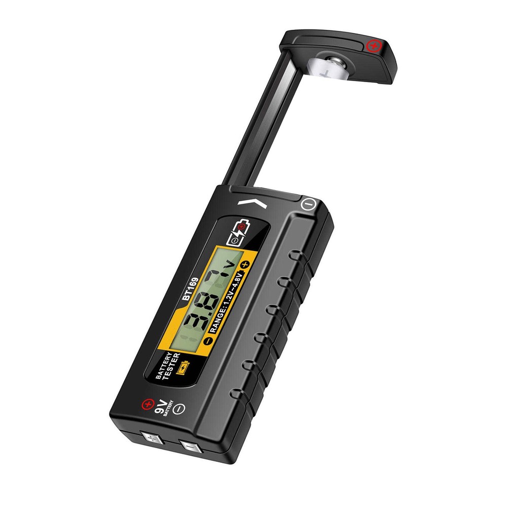 Home Battery Tester Battery Checkers With Digital Display For AA AAA C D Button