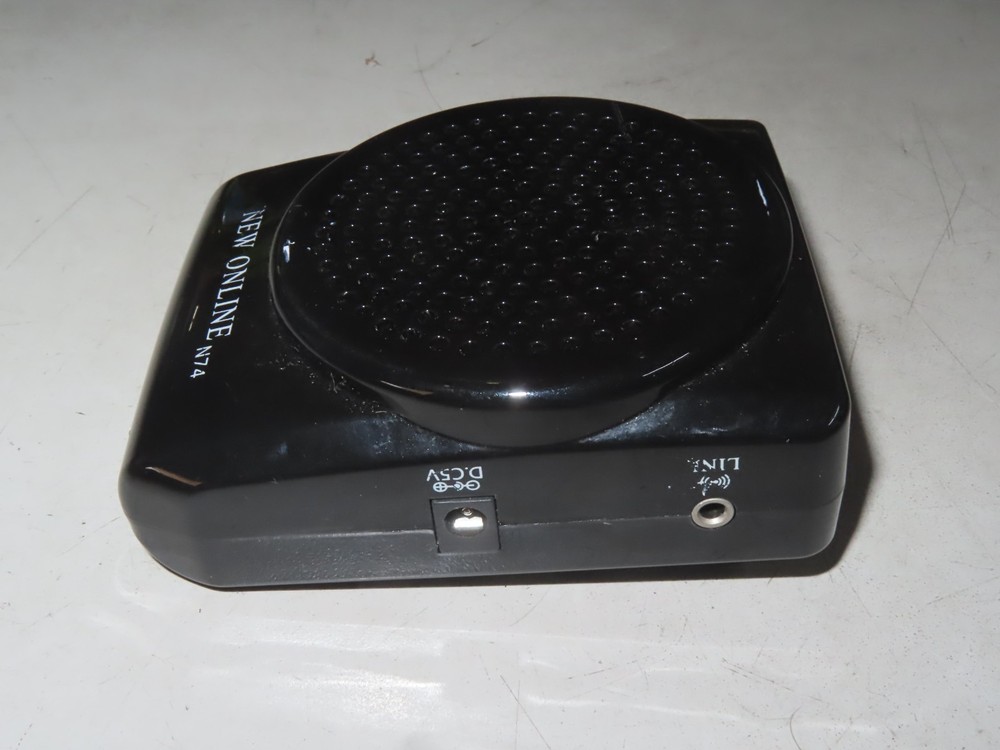 N74 Black Voice Amplifier Microphone Speaker ** UNIT ONLY **