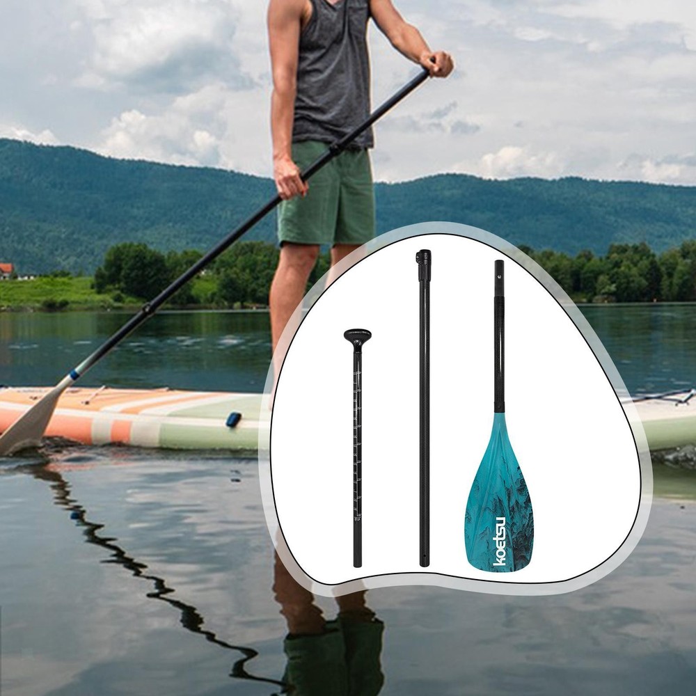 Board Paddle Paddleboard Paddle Surfboard Oar Lightweight Boat 3 Sections for
