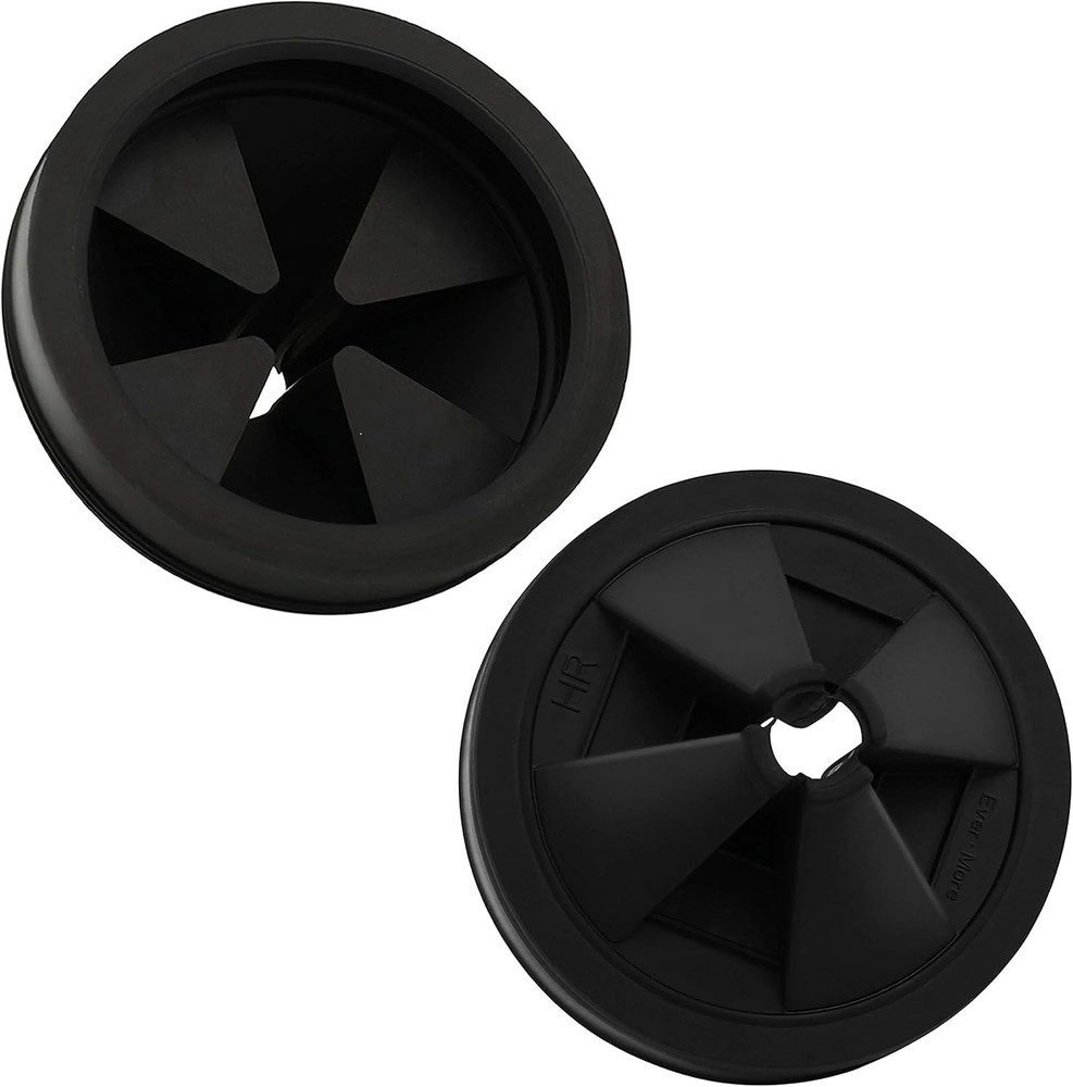 Easy-Clean 2-Pack Splash Guards for Garbage Disposals - 3 1/8 Inch Diameter