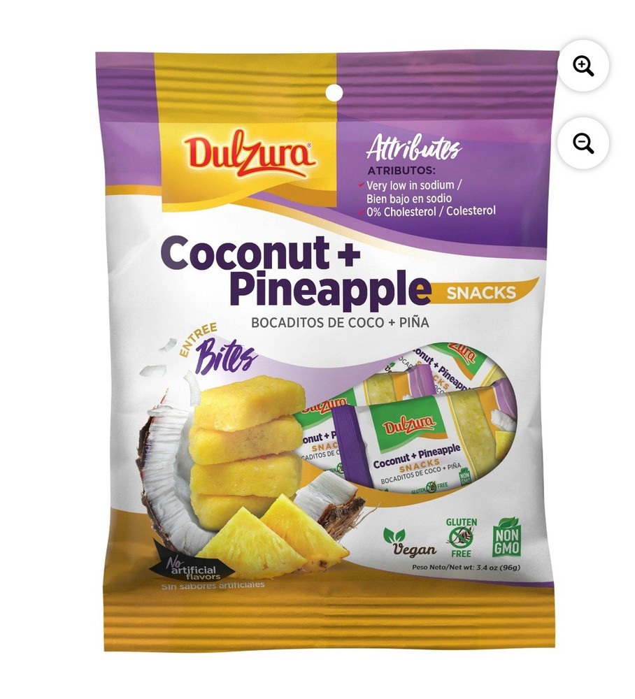 Dulzura Coconut Pineapple Bites 3.4 oz