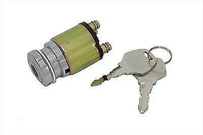 Chrome Ignition Key Switch for Harley Davidson by V-Twin