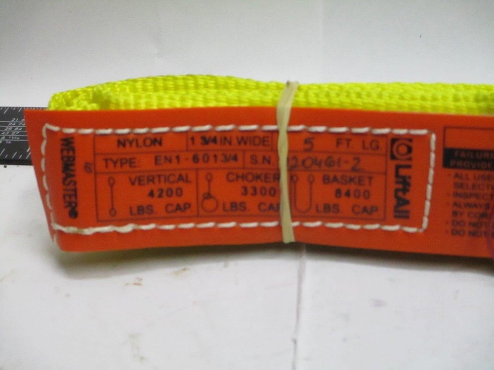 LiftAll 1-3/4"x5' Webmaster Nylon Web Sling