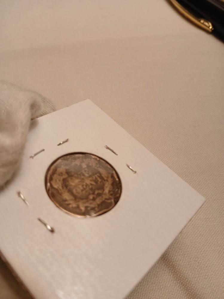 1858 Flying Eagle Cent, Raw, Damaged. 🙂$3 OFF🙂