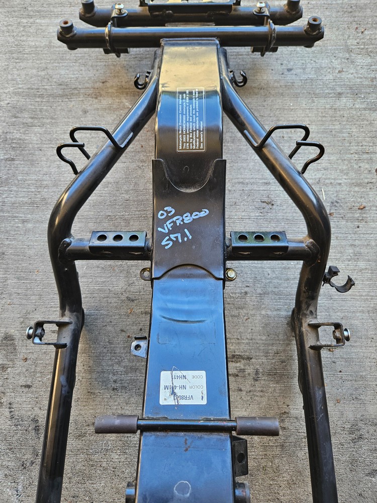 02-09 HONDA INTERCEPTOR 800 VFR800 REAR SUBFRAME BACK SUB FRAME