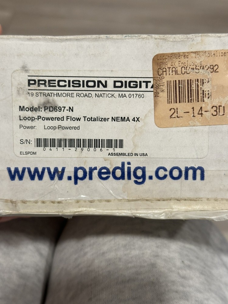 PRECISION DIGITAL PD697-N New In Box