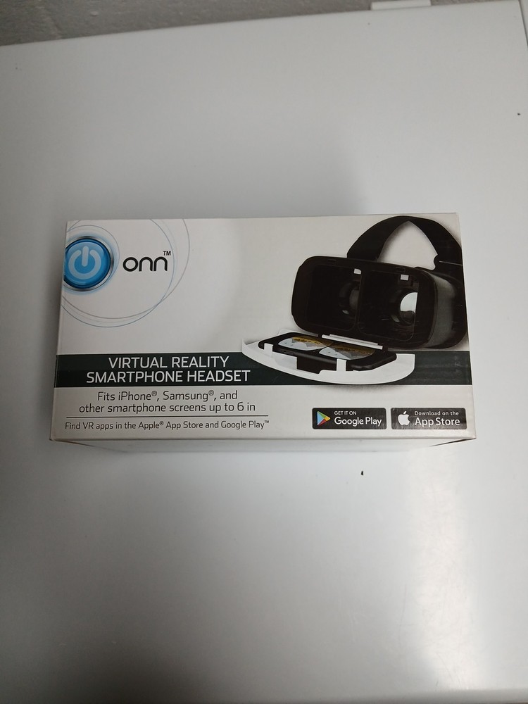 ONN Virtual Reality SmartPhone Headset - Red
