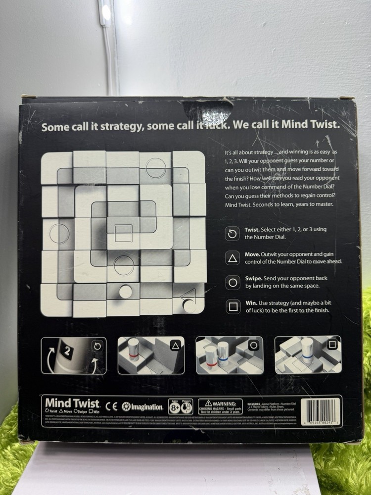 Mind Twist Platform Board Game Imagination Entertainment Complete Strategy