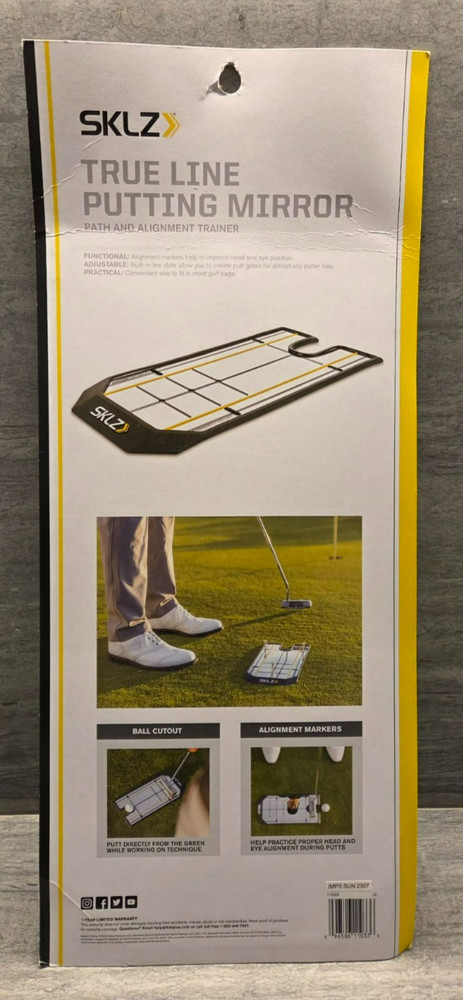 SKLZ TRUE LINE Putting Mirror - NEW IN BOX