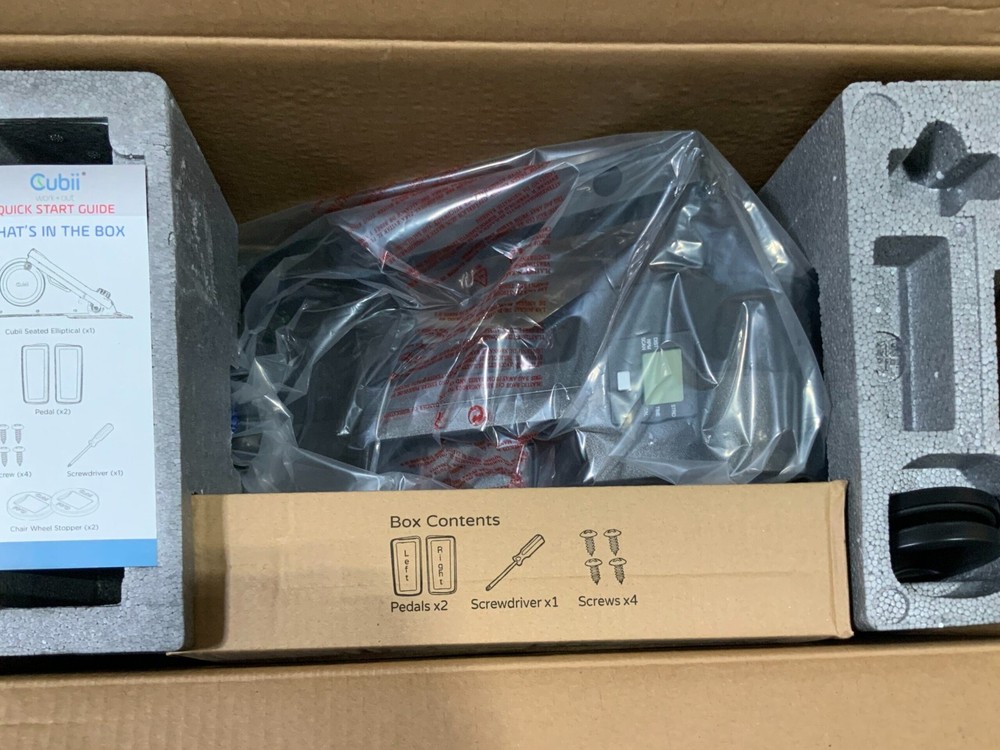 CUBII JR F3A2 Compact Seated Elliptical Blue