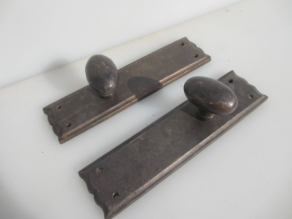 Brass Door Knobs Handles Pulls Old Plates Antique STYLE