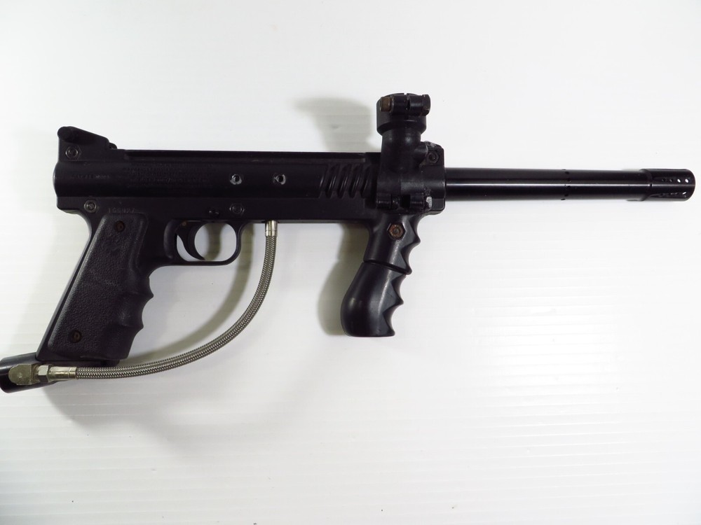Tippmann Model 98 Paintball Marker, Black, Tested Working, Fast 2-4 Day Ship!!!