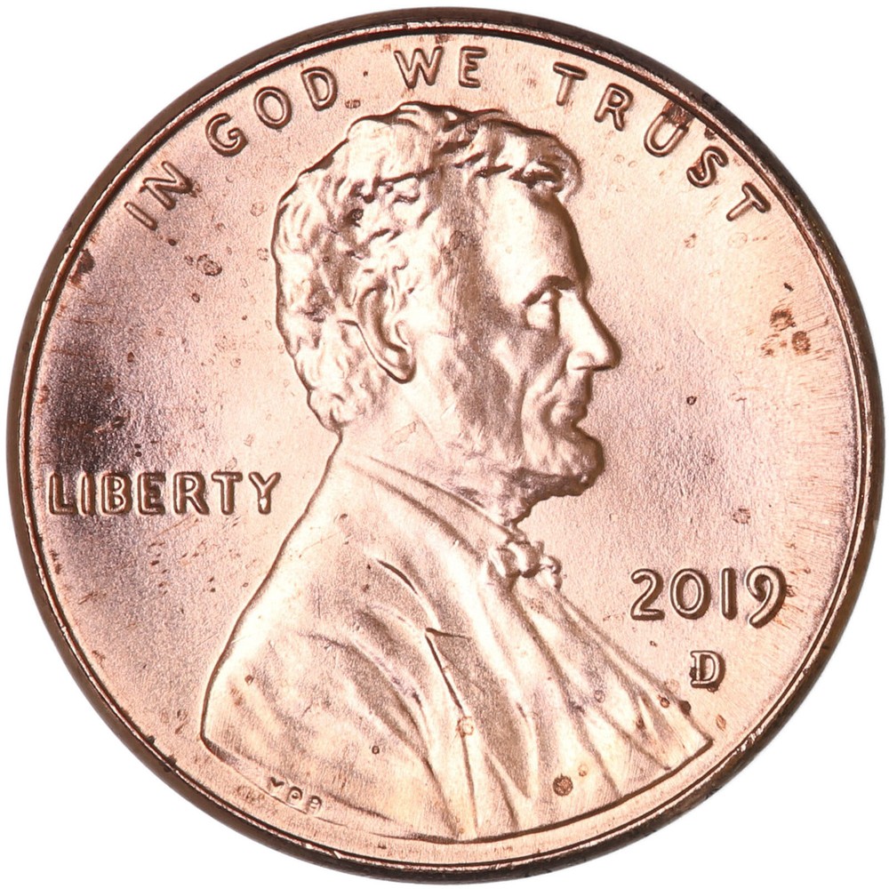 2019 D Lincoln Shield Cent BU Penny US Coin