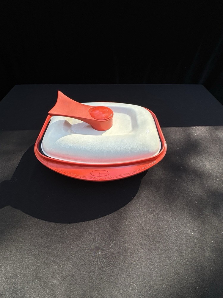 Vtg 1970’s Range Mate Rectangular Nonstick Microwave Grill Pan RangeMate Mint!