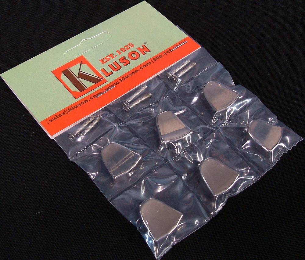 KRTMB04N Kluson® Replacement Keystone Button Set For Revolution Tuners Nickel