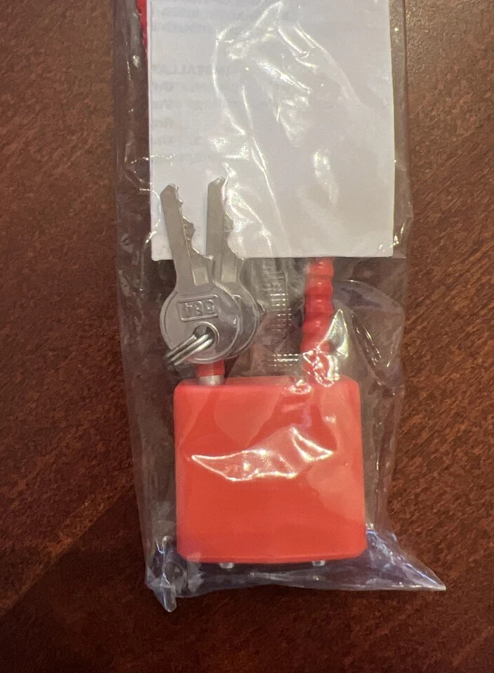 Cable Gun Lock With 2 Keys New Unopened