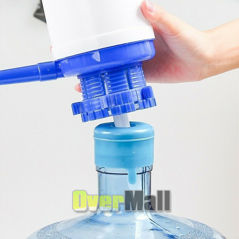 5 Gallon Bottled Drinking Water Pump Hand Press Removable Manual Dispenser-Tool