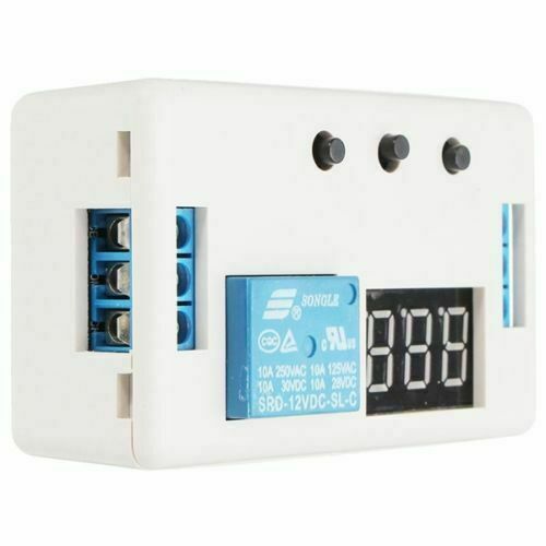 new 12v led automation delay timer control switch relay module