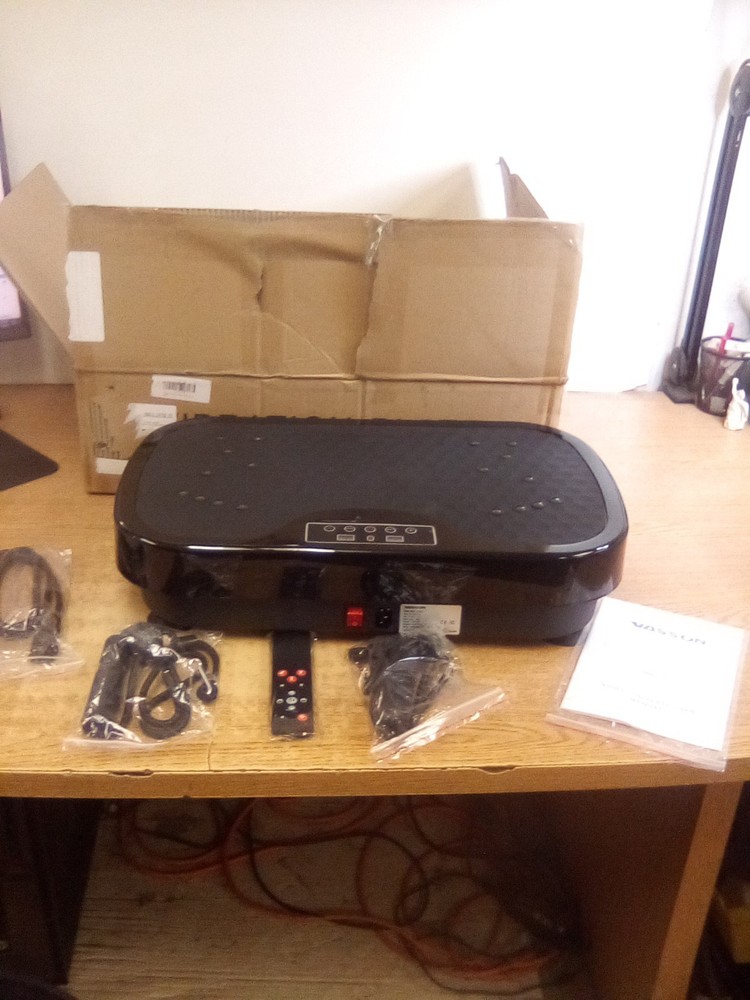 Vasson Vibration Plate Excersise Machine, Power Vibrating Shake Platform