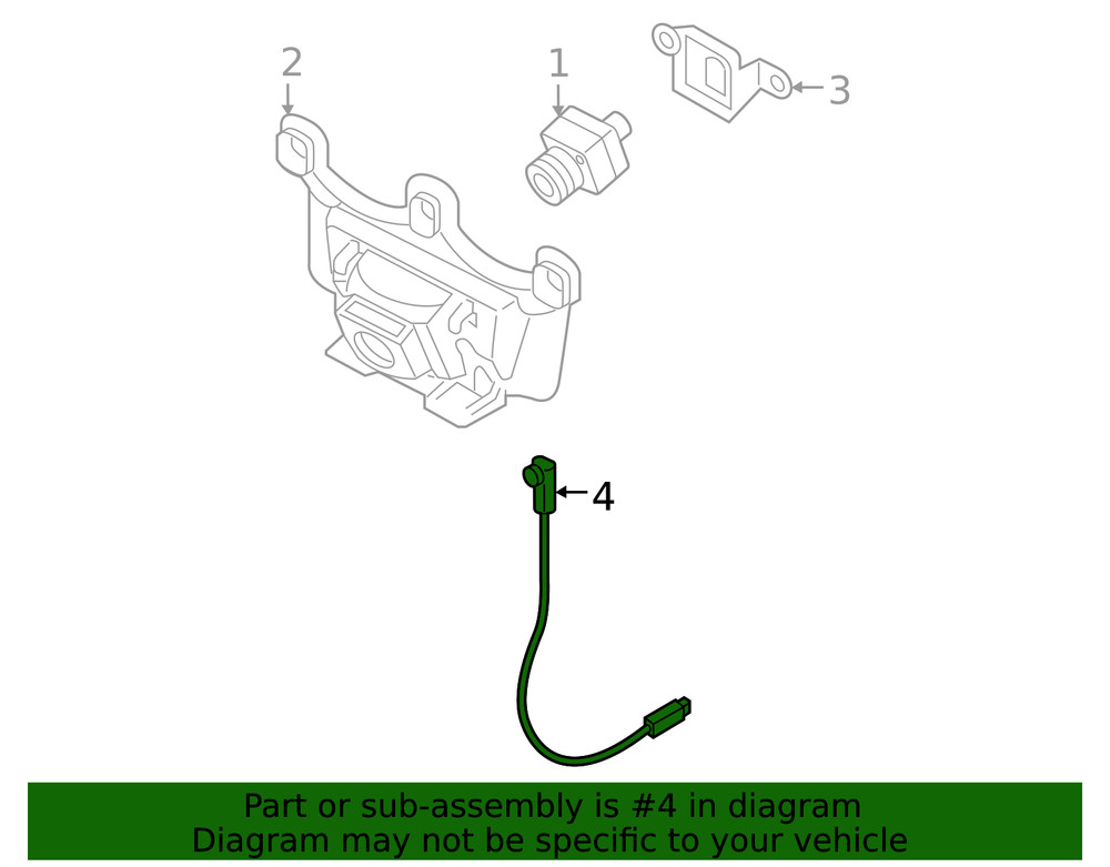 Genuine Audi Wire Harness 4K0-971-192-D