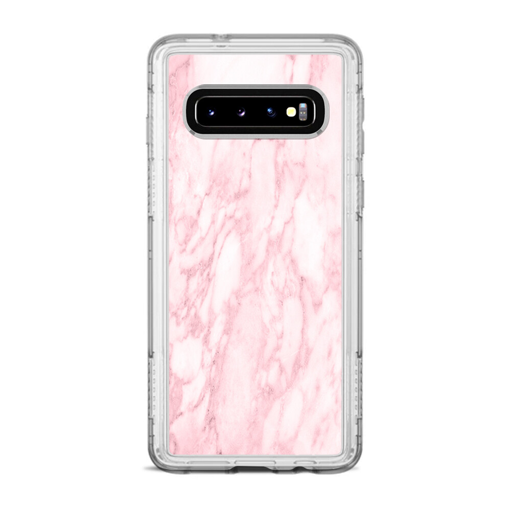 Pelican Adventurer Galaxy S10 Skins Decals  Rose Pink Marble Pattern