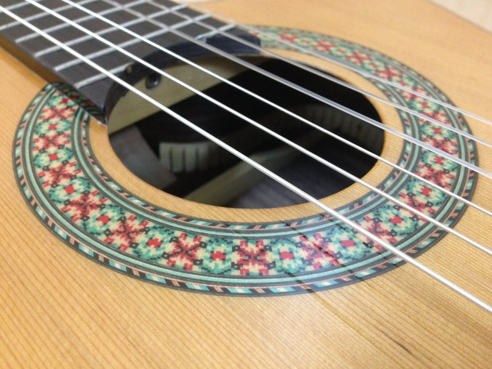 Miguel Rosales HS20CEQN Solid Cedar Top Classical Guitar with EQ + Accessories