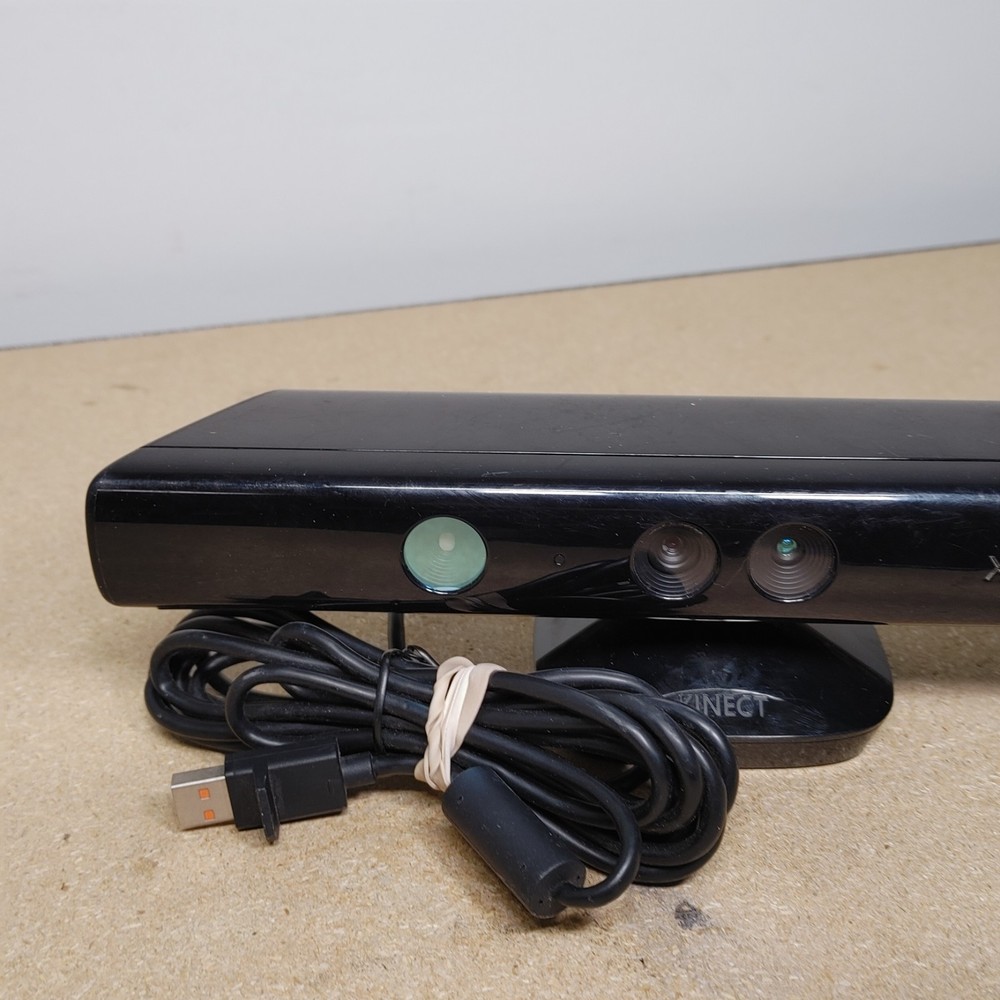 Microsoft Xbox 360 Kinect Motion Sensor Bar - Model 1414 Black - TESTED WORKING