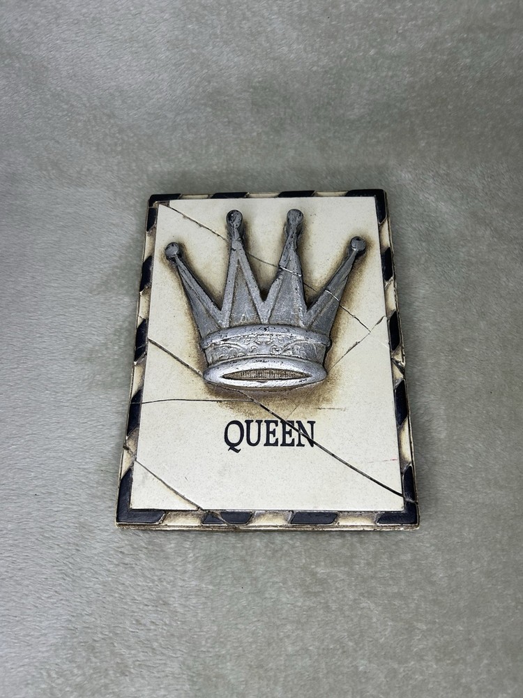Sid Dickens QUEEN Silver Crown Retired 1998 T-25 Memory Block