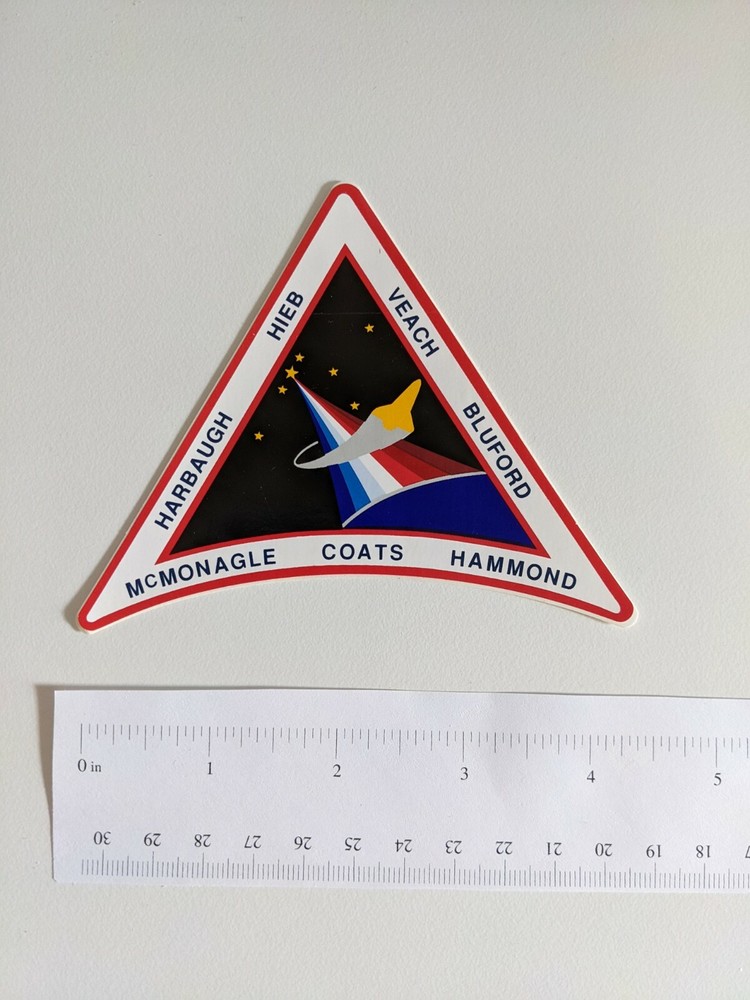 SPACE FLIGHT NASA STICKER DECAL STS-39 SPACE SHUTTLE