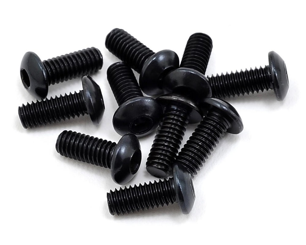 Tekno RC 4x10mm Button Head Screw (10) [TKR1443]