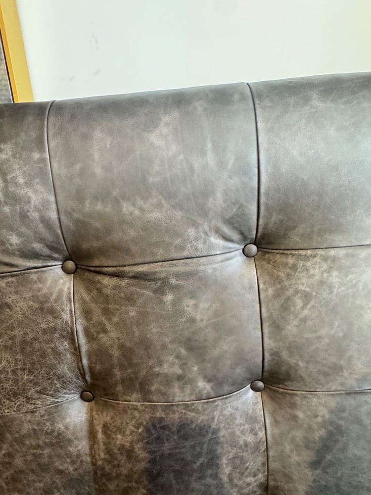 Bernhardt Avery Leather King Bed