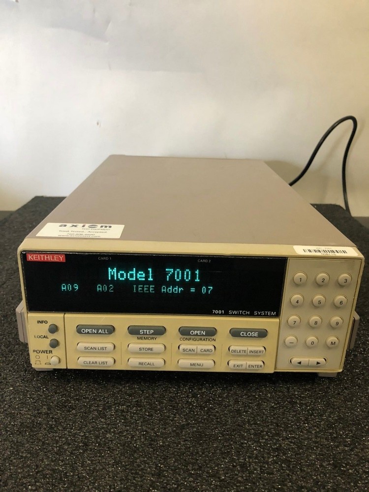 KEITHLEY 7001 SWITCH SYSTEM