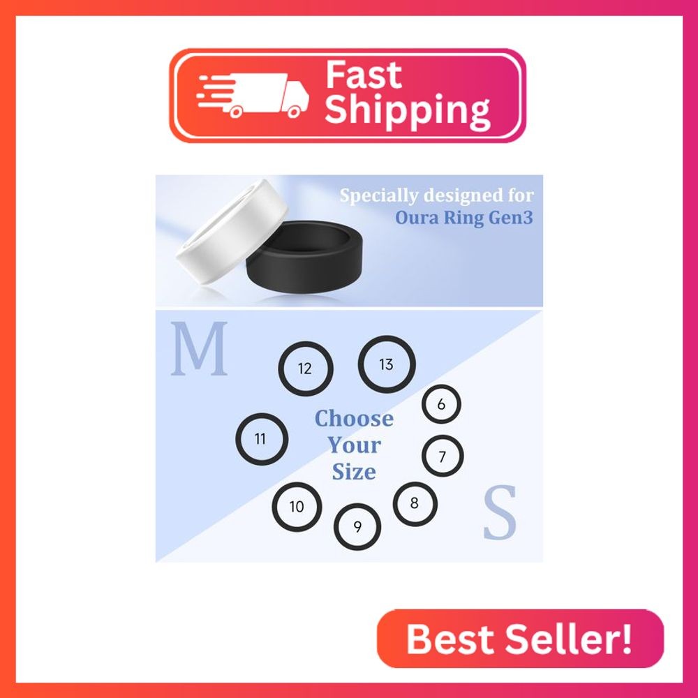 SZJCLTD for Oura Ring Protector/Galaxy Ring Protector, Upgraded Elastic Silicone