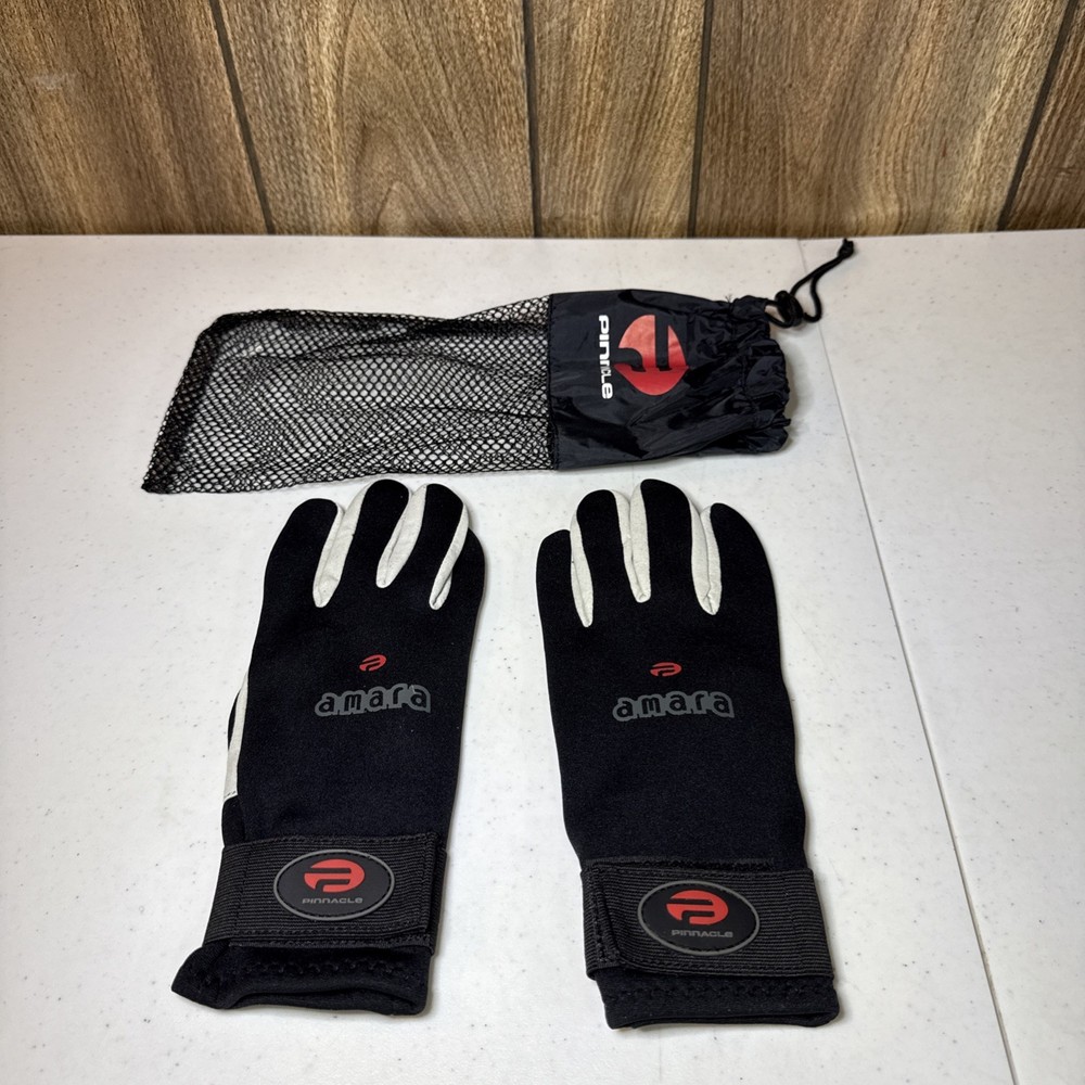 Pinnacle Amara Lightweight Scuba Diving Gloves Size Small Black