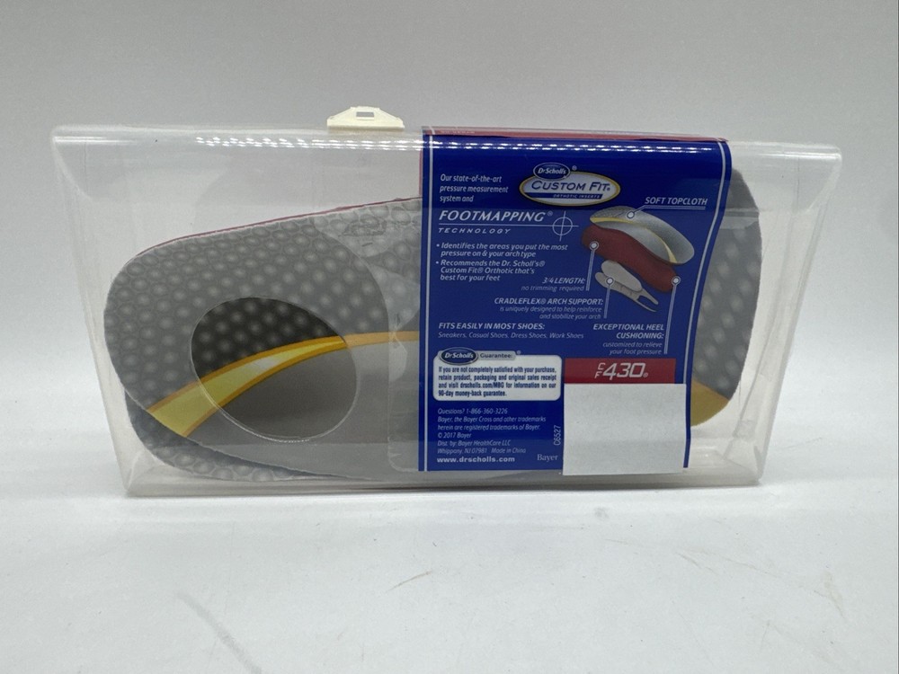 Dr. Scholl's CF430 Custom Fit Orthotic Inserts - 1 Pair