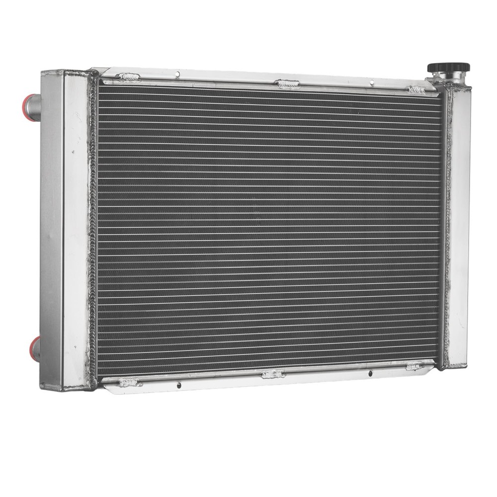 2 行铝制散热器 31x19 适用于 SBC 350 双通道交叉流量