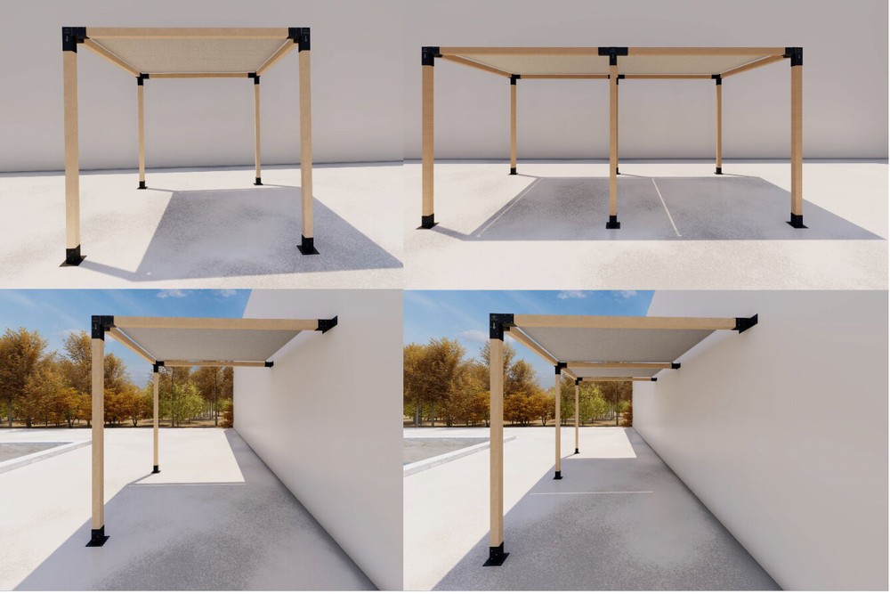 EZ Shades Pergola Bracket Kit