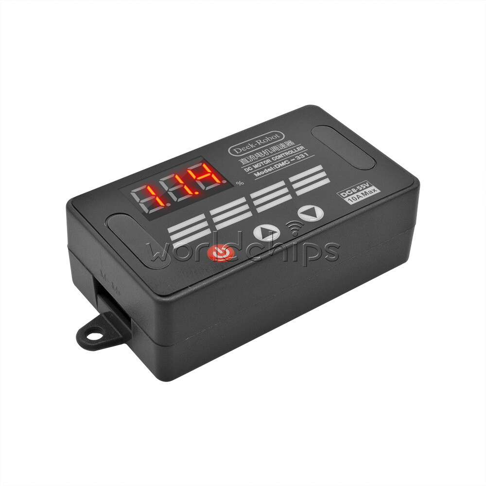 Digital Display DC 8-55V Max 10A PWM DC Motor Speed Regulator Switch Controller