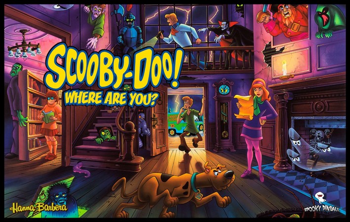 Scooby Doo Pinball Alt Trans HIGHEST QUALITY RESOLUTION!