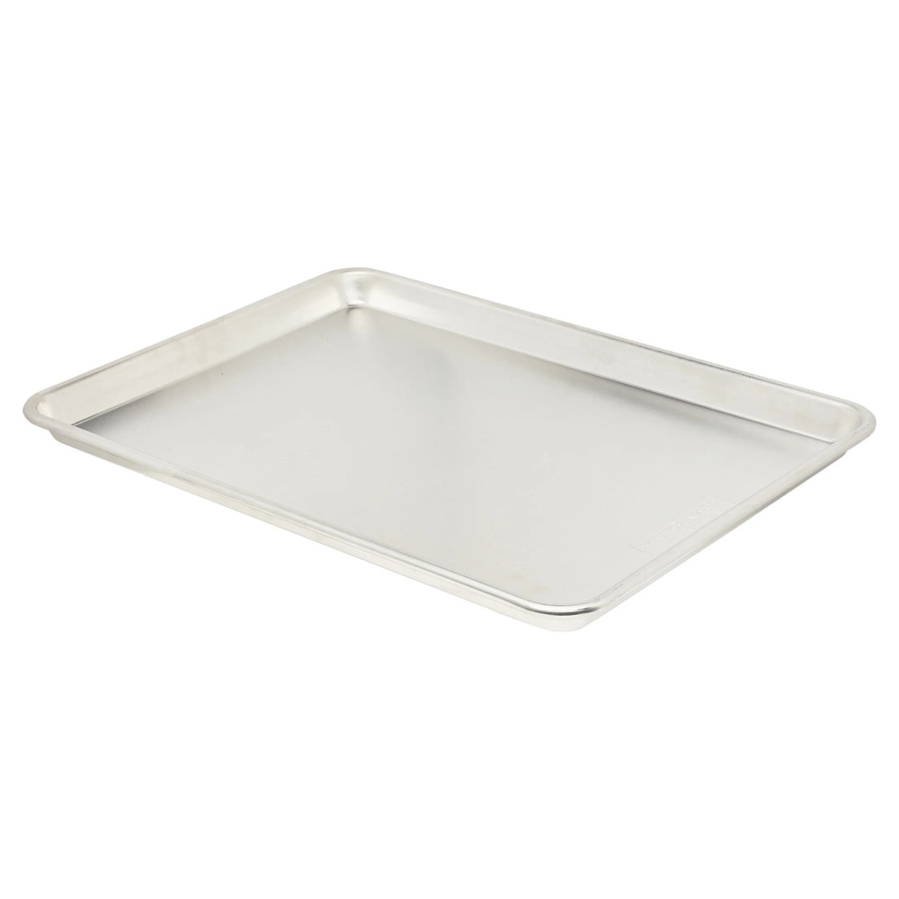 Naturals 18" X 13" Aluminum Half Sheet, Rectangular Cookie & Baking Sheet Pan