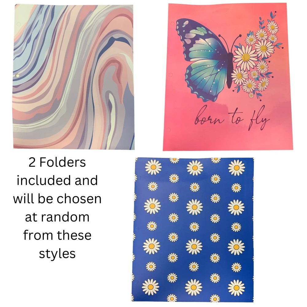 Elementary Back to School Supply Kit – Folders, Crayons, Pencils, Scissors